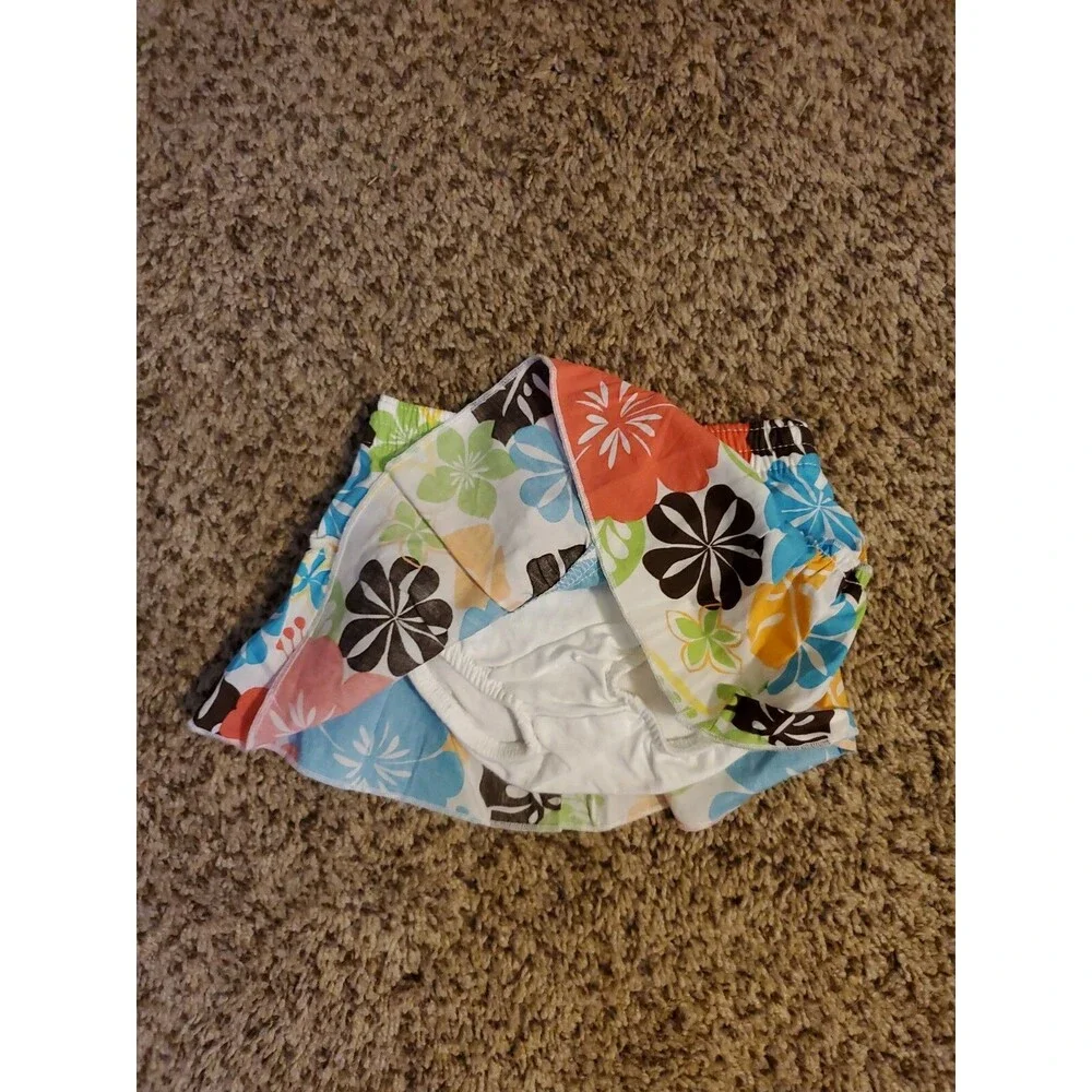 Girl's Carter's 3 month summer spring flower skirt flowers